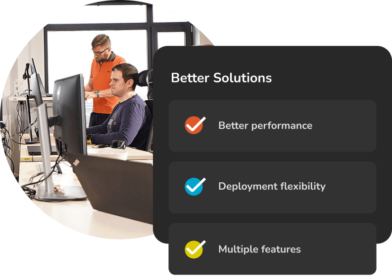 Experience with industry-leading solution providers