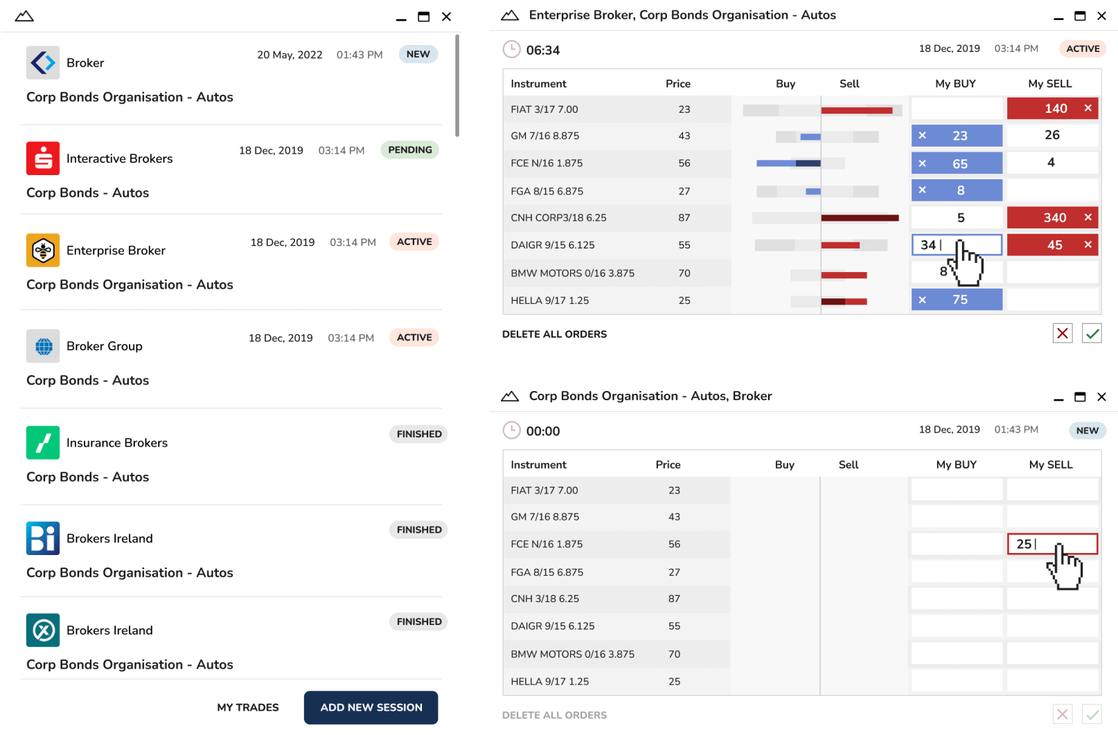 Lithos Volume Matching