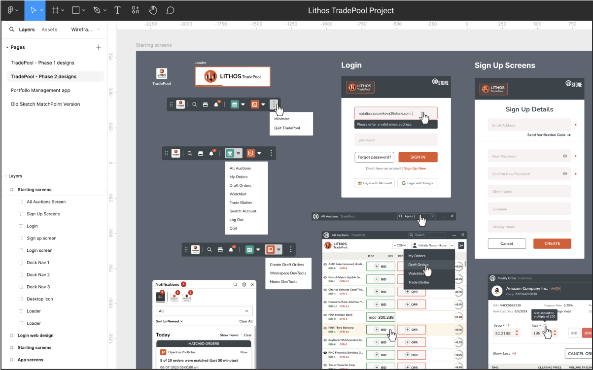 tradepoo-design-process-image Prioritised Usability in Trading Workflow
